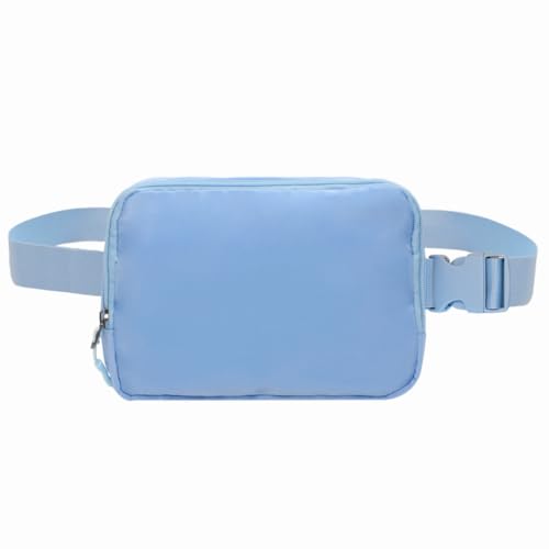 Belt bag Fanny pack crossbody bags for women Everywhere belt bag (Light blue) - color: Light blue