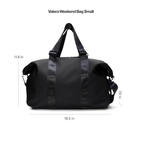RAINS Valera Weekend Bag Small, Waterproof Travel Duffel Bag, Unisex Lightweight 20L Carry-On Holdall with Adjustable Side Buckles & Detachable Shoulder Strap