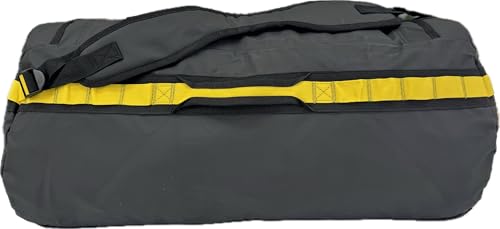 Element Equipment Trailhead Duffel Bag Shoulder Straps Waterproof Black/Yellow Large - color: Black/Yellow, size: Large 85 Liters