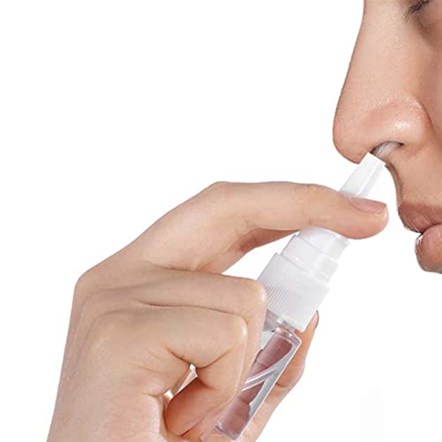 Medsuo 3 PCS 10 ml Nasal Spray Bottles Empty, Even Fine Mist, Clear