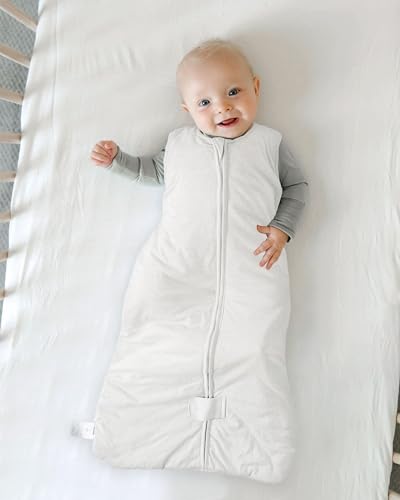 TotAha Toddler Sleep Sack 1.0 TOG, 2T-3T-4T, Wearable Blanket Sleep Bag - color: Cloud, size: 2T-4T