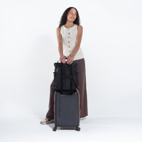 Sherpani Unisex Soleil Anti-theft Travel Backpack Straw One Size - color: Beige