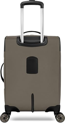 Expandable Spinner, 20-Inch Spinner Carry-On, Mocha - color: Mocha, size: 20-Inch Spinner Carry-On