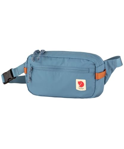 Fjällräven High Coast Hip Pack – Lightweight Waist Pack, Crossbody Sling Bag for Travel, Hiking & Everyday Use, Dawn Blue - color: Dawn Blue, style: High Coast Hip Pack