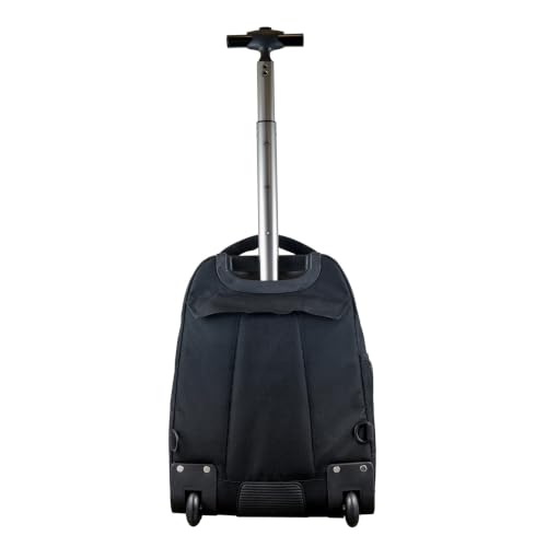 Denco UNLV Rebels Expedition Wheeled Laptop Backpack with Telescoping Handle for Travel, Work & Everyday Adventures