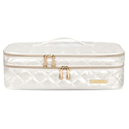 Anti-Drop Travel Case for Dyson Airwrap & Shark FlexStyle - color: Cream
