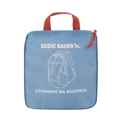 Eddie Bauer Stowaway Packable Backpack - Coast Blue, 30L - color: Coast Blue, size: 30L