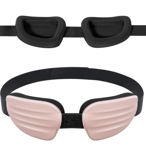 CLOZIA Sleep Mask for Sleeping, 3D Deep Eye Cups Blackout Eye Mask - color: Pink