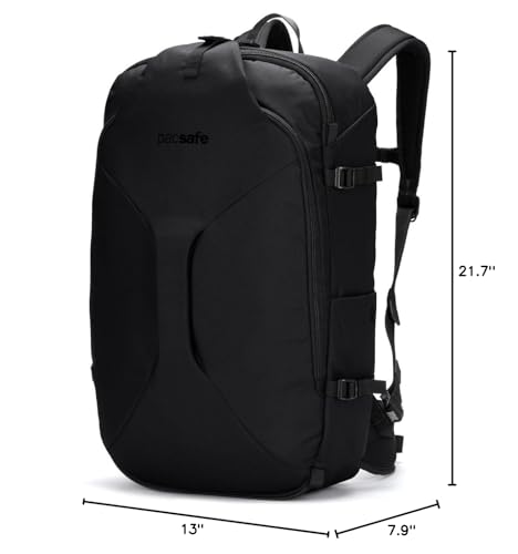 Pacsafe EXP45 Anti-Theft Carry-On Travel Pack, Black - color: Black