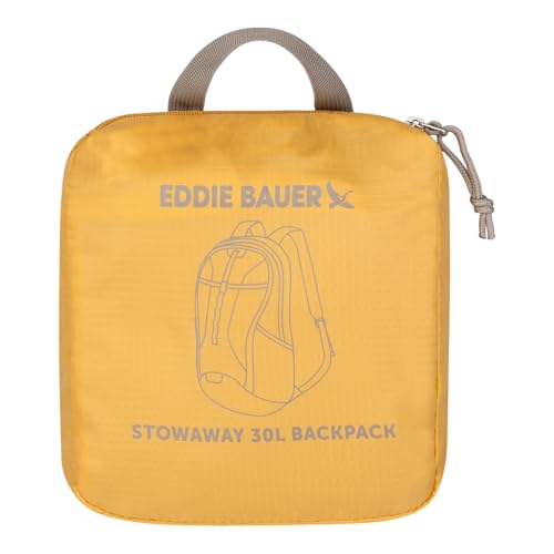 Eddie Bauer Stowaway Packable Backpack - Field Gold, 30L - color: Field Gold, size: 30L