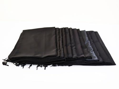 Extra Large Laundry Bag 30"x40" 24 Pack Black - color: Black, size: 12 Bags (Pack of 2)