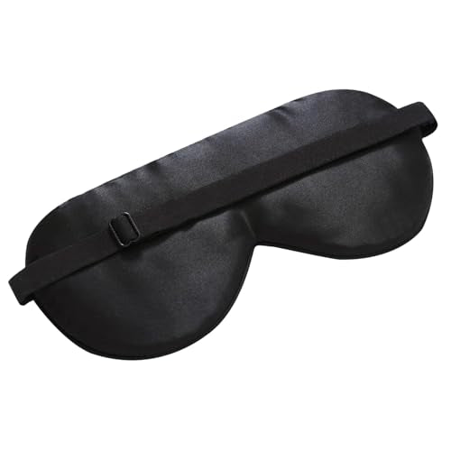 ALASKA BEAR Natural Silk Sleep Mask, Super Smooth Eye Mask (Black Stars) - color: Black Stars