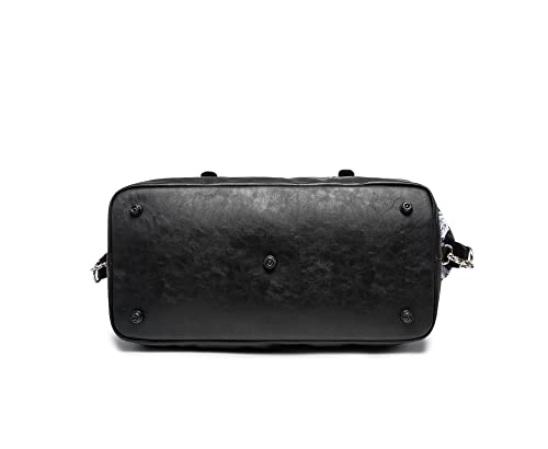 Kinmac Travel Duffel Bag,Sports Gym Yoga Duffel Bag Weekender Overnight Totes Bag (Zebra) - color: Zebra