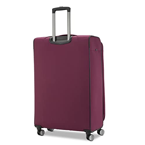 Samsonite Ascella 3.0 Softside Expandable Luggage with Spinner Wheels, CO EXP Spinner, Light Plum - color: Light Plum, size: Carry-on Spinner