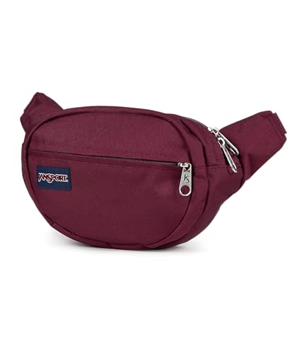 JanSport Fifth Avenue Waist Bag w/Adjustable Strap, Cherry Lacquer - color: Cherry Lacquer