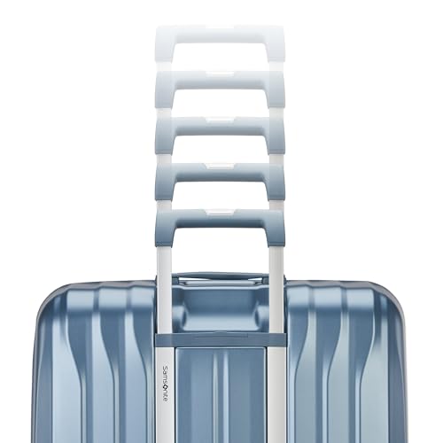 Samsonite UpLIFT Large Checked Hardside Luggage with Spinner Wheels - Airline-Approved, TSA Lock, Adjustable Handle System - Polycarbonate Hard Suitcase for Ultra Lightweight Travel - Elemental Blue - color: Elemental Blue, size: Large Checked Spinner