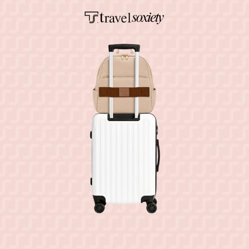 Trolley Strap, TSA Approved, Travel Accessory, Dark Brown