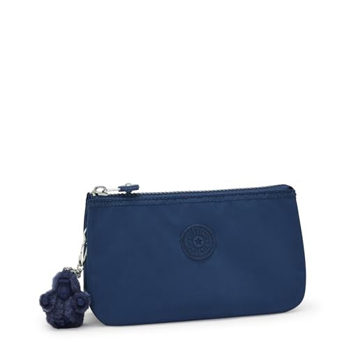 Kipling Women's Creativity Large Pouch, Versatile Cosmetics Kit, Lightweight Travel Organizer - color: Casual Blue
