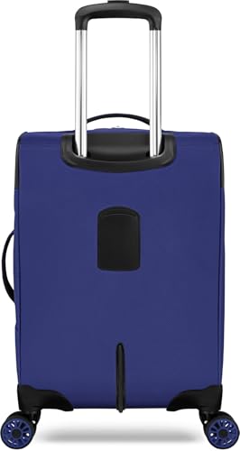 Expandable Spinner, 20-Inch Spinner Carry-On, Sapphire - color: Sapphire, size: 20-Inch Spinner Carry-On