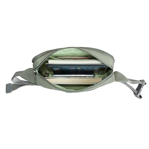 Travelon Anti-Theft Roam XL Belt Bag - color: Moss