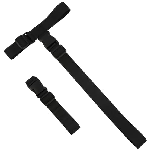 2 Pack Luggage Straps for Suitcases, Adjustable Luggage Connector Straps