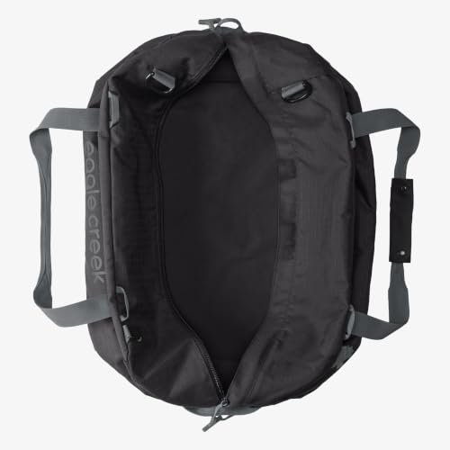 Eagle Creek No Matter What Duffel, 60L, Black | Travel Bag for Packing Organization, Bathtub Bottom, Convertible Backpack Straps, Pockets for Smaller Items, Water-Resistant