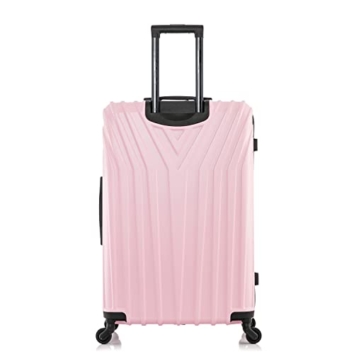 InUSA VASTY 28-Inch Large Hardside Spinner Luggage Lightweight Durable Pink - color: Pink, size: 28 Inch