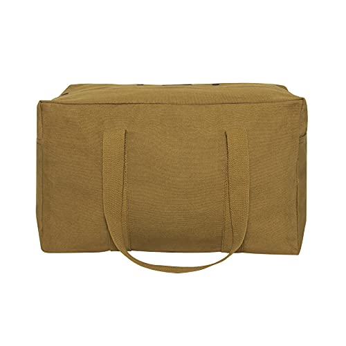 Rothco Canvas Parachute Cargo Bag, Coyote Brown, 40.5L - color: Coyote Brown