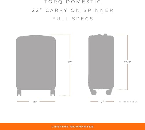 Briggs & Riley Torq 22 Inch Hardside Carry-On Luggage, Ocean - color: Ocean, size: 22" Carry-On