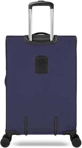 Everest Expandable Softside Spinner - color: Navy, size: 25-Inch Spinner