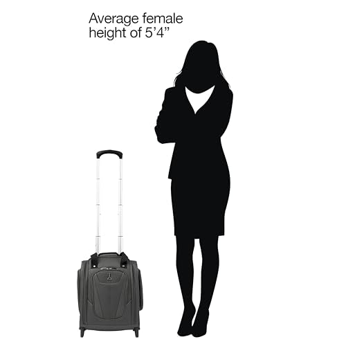 Travelpro Maxlite 5 Softside Carry-On Underseat Luggage, Grey, 15-Inch - color: Shadow Grey