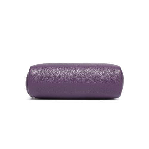 Makeup Bag for Purse Travel Cosmetic Bag (PU Anemone Purple) - color: Anemone Purple