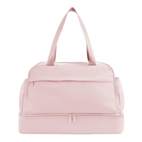 Away Featherlight Weekender Bag, Airline Approved Carry-On Bag - color: Blush Pink