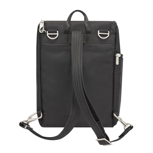Travelon Anti-Theft Classic Small Convertible Backpack - color: Black