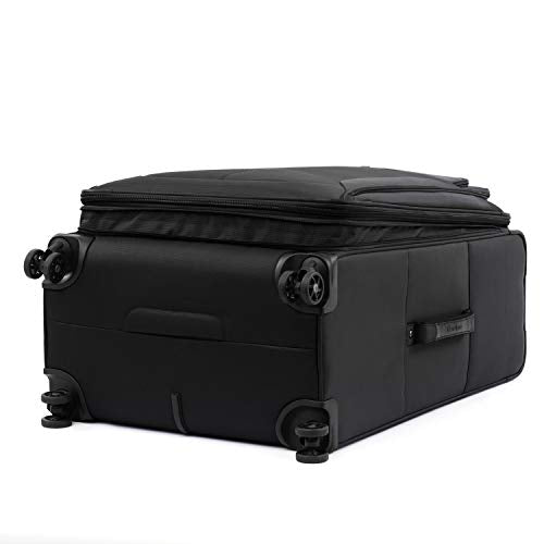 Travelpro Tourlite Softside 3-Piece Set, Expandable Luggage, 4 Spinner Wheels, Lightweight Suitcase, 21" Carry-On, 25" Checked Medium, 29 Check Large, Black - color: Black, size: 3-Piece Set (21/25/29)