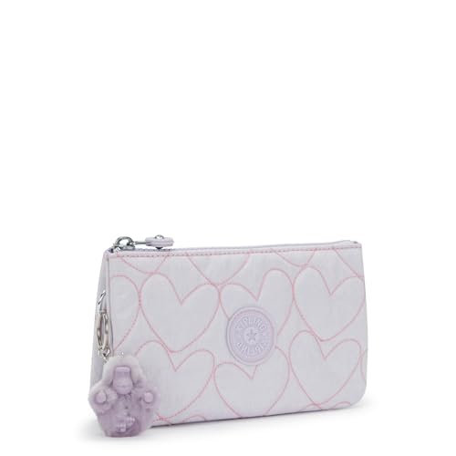 Kipling Women's Creativity L GM Cosmetic Bag - color: Hearts Shimmer