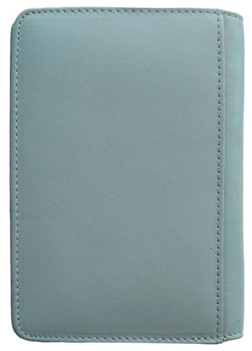 Chambray Basic Genuine Leather RFID Passport Cover - color: Chambray