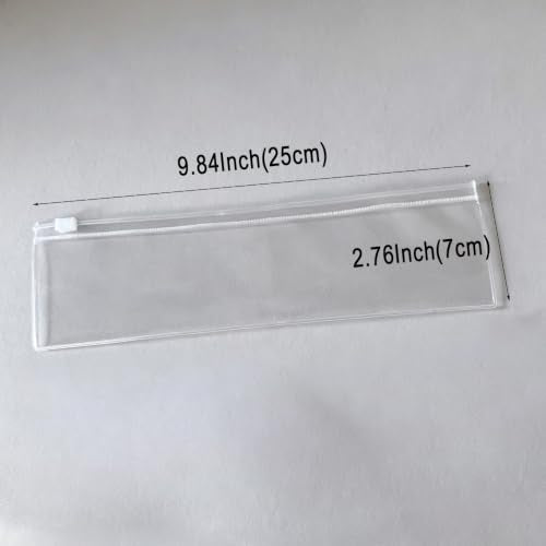 50PCS Bags With Zipper Closure For Jewelry, Watch 2.76"*9.84" - color: 2.76"*9.84"
