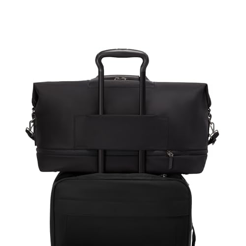 Tumi Unisex Rhys Expandable Duffel - color: Black/Gunmetal