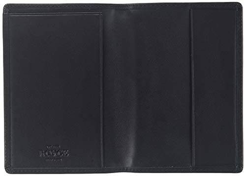 Royce Leather Rfid Blocking Passport Travel Document Organizer In Genuine Leather Packing Organizer, Black 1 - color: Black 1