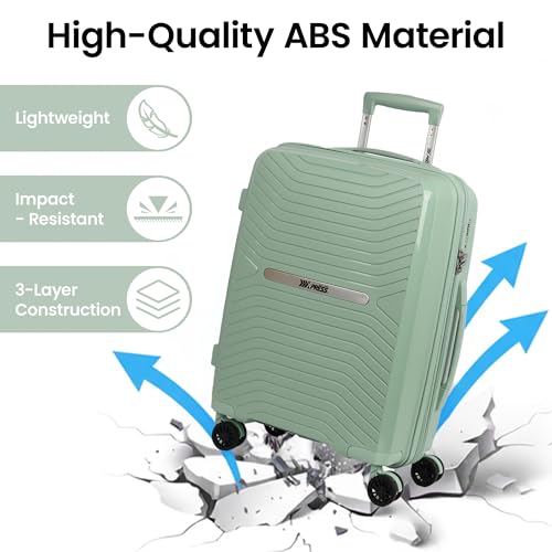 Luggage Sets 2 Piece(20/29in),w/TSA LOCK,Suitcase Set - color: Green, size: 2-Piece Set (20"/29'')