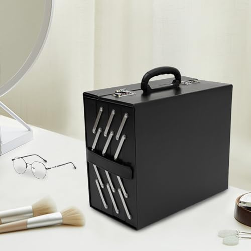 48 Slots Luxury Eyewear Organizer, PU Eyeglasses Box, Portable Glasses Jewelry Collection Holder, Multifunctional Eyewear Display Case for Glasses, Sunglasses