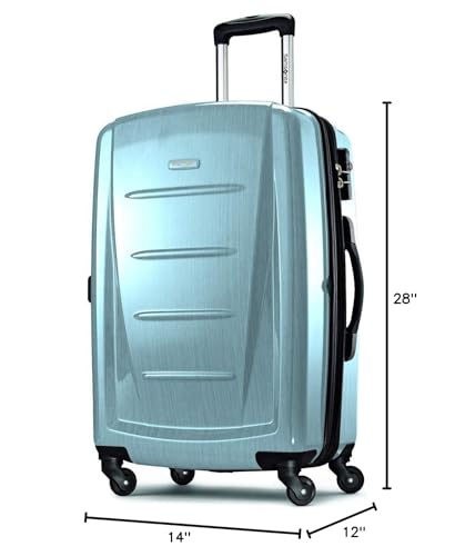 Samsonite Winfield 2 2-Piece Set (Carry-on/Large) Hardside Expandable Luggage with Spinner Wheels (Ice Blue, 2-Piece Set (20/28)) - color: Ice Blue, size: 2-Piece Set (Carry-on/Large)