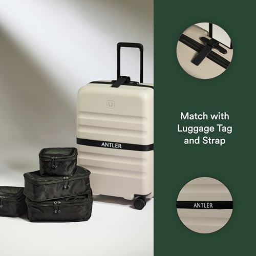 Antler Compression Packing Cubes for Travel, Set of 4, Black - color: Black