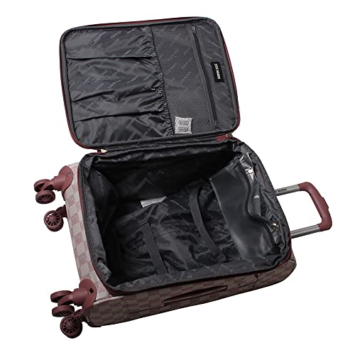 Steve Madden Designer Luggage (Chalet Pink, 28in) - color: Chalet Pink, size: 28 Inches