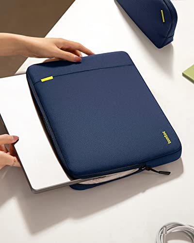 tomtoc 360 Protective Laptop Sleeve Kit for 15-inch MacBook Air M5/A3448 - color: Navy Blue, size: 15-inch