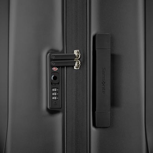 Samsonite UpLIFT Large Checked Hardside Luggage with Spinner Wheels - Airline-Approved, TSA Lock, Adjustable Handle System - Polycarbonate Hard Suitcase for Ultra Lightweight Travel - Phantom Black - color: Phantom Black, size: Large Checked Spinner