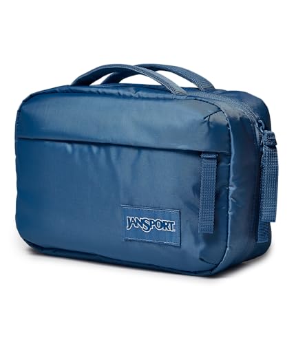 JanSport Good Latitude Hanging Toiletry Bag for Travel, Elemental Blue - color: Elemental Blue
