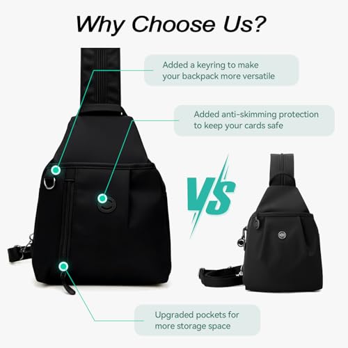 Oxford Anti Theft Backpack for Women,Pocket Multi Pocket Crossbody Bag. - color: Gray
