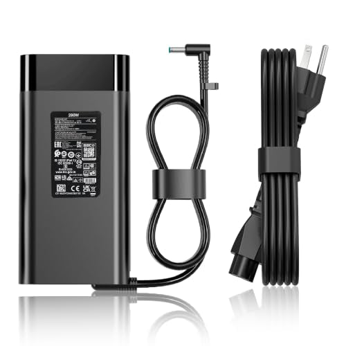 280W Charger for HP Omen ZBook Fury ZBook Studio Gaming Laptop - size: 7.2*3.5*1